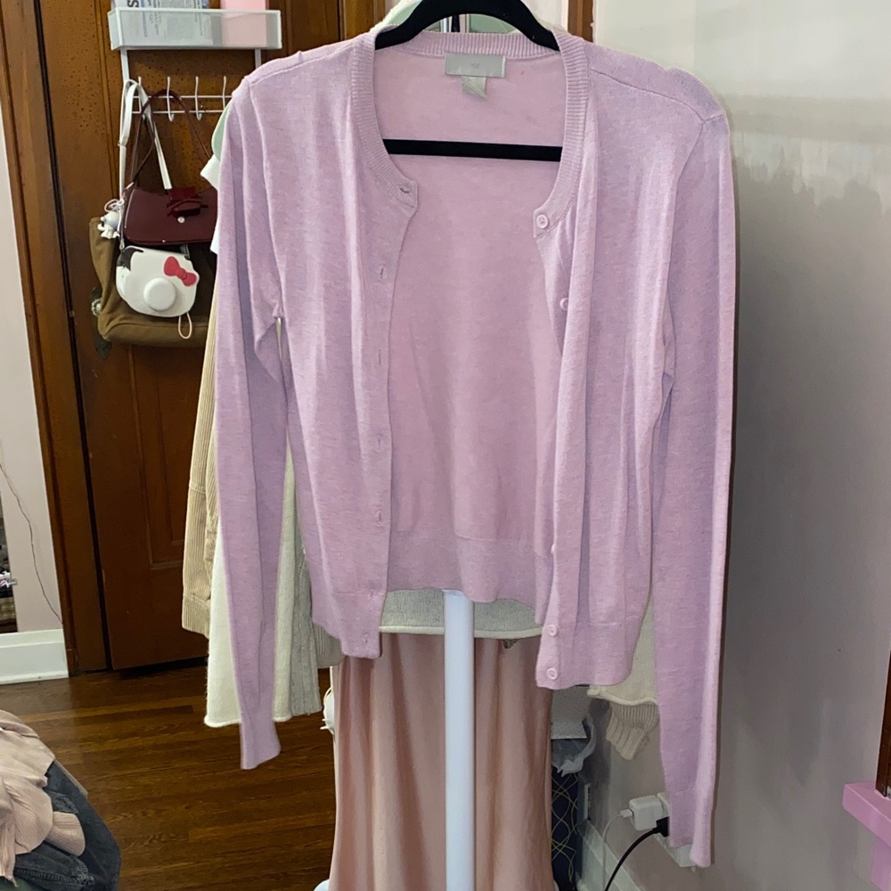 H&M Light Lavender Women's Cardigan